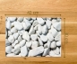 Preview: Tischset Platzset abwaschbar White Stones von ARTIPICS